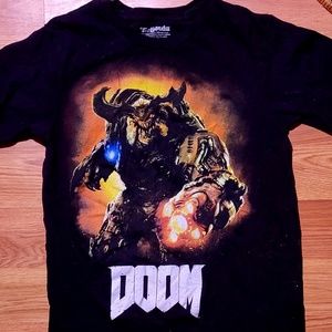 DOOM Bethesda Graphic Print T-Shirt XS